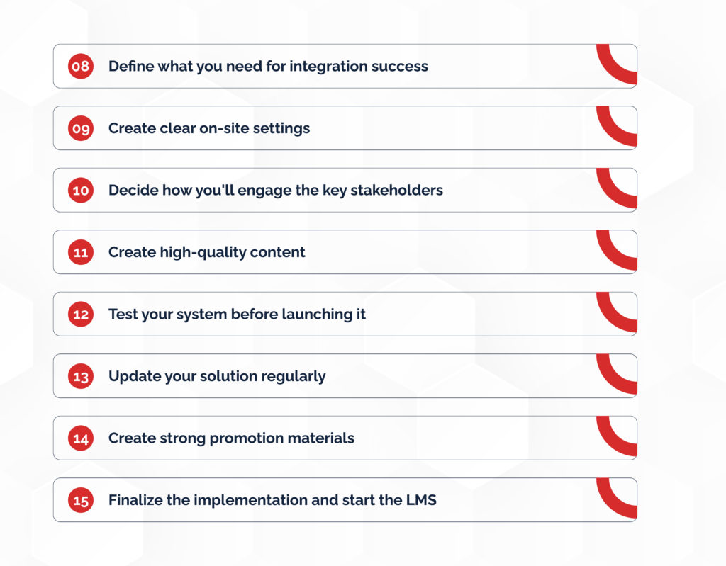 15 Steps for Effective LMS Implementation Process