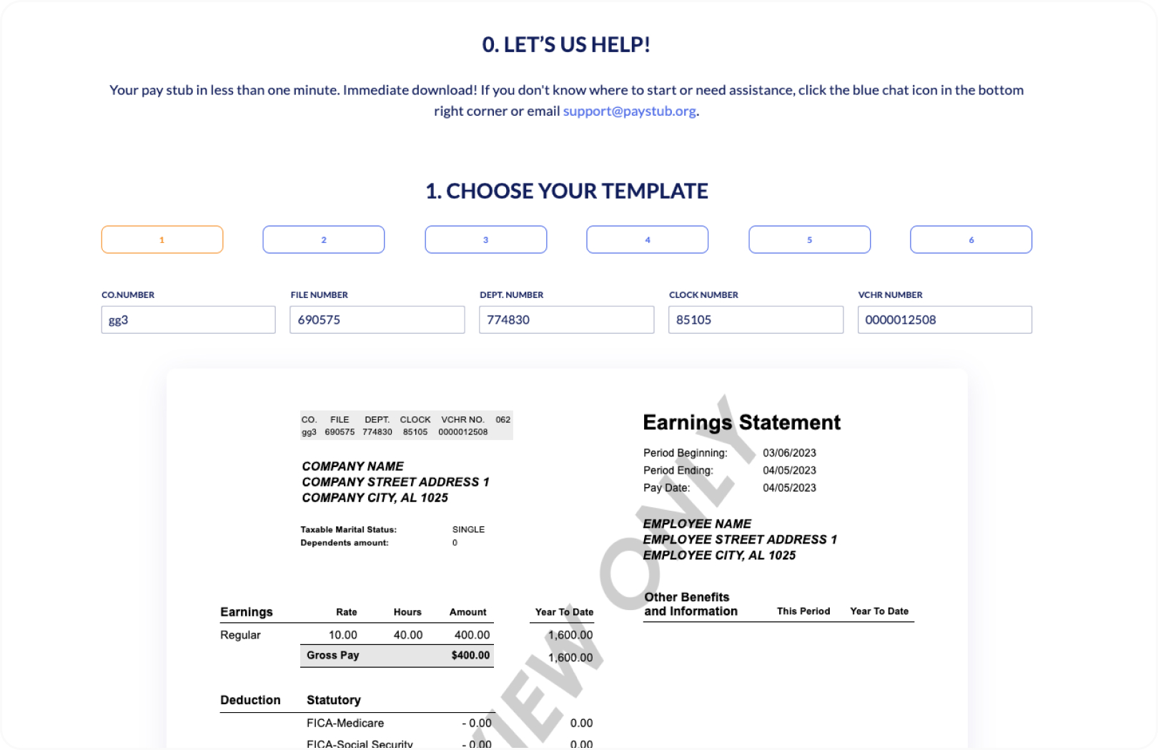 ➣ Competitive Paystub position and better user experience  