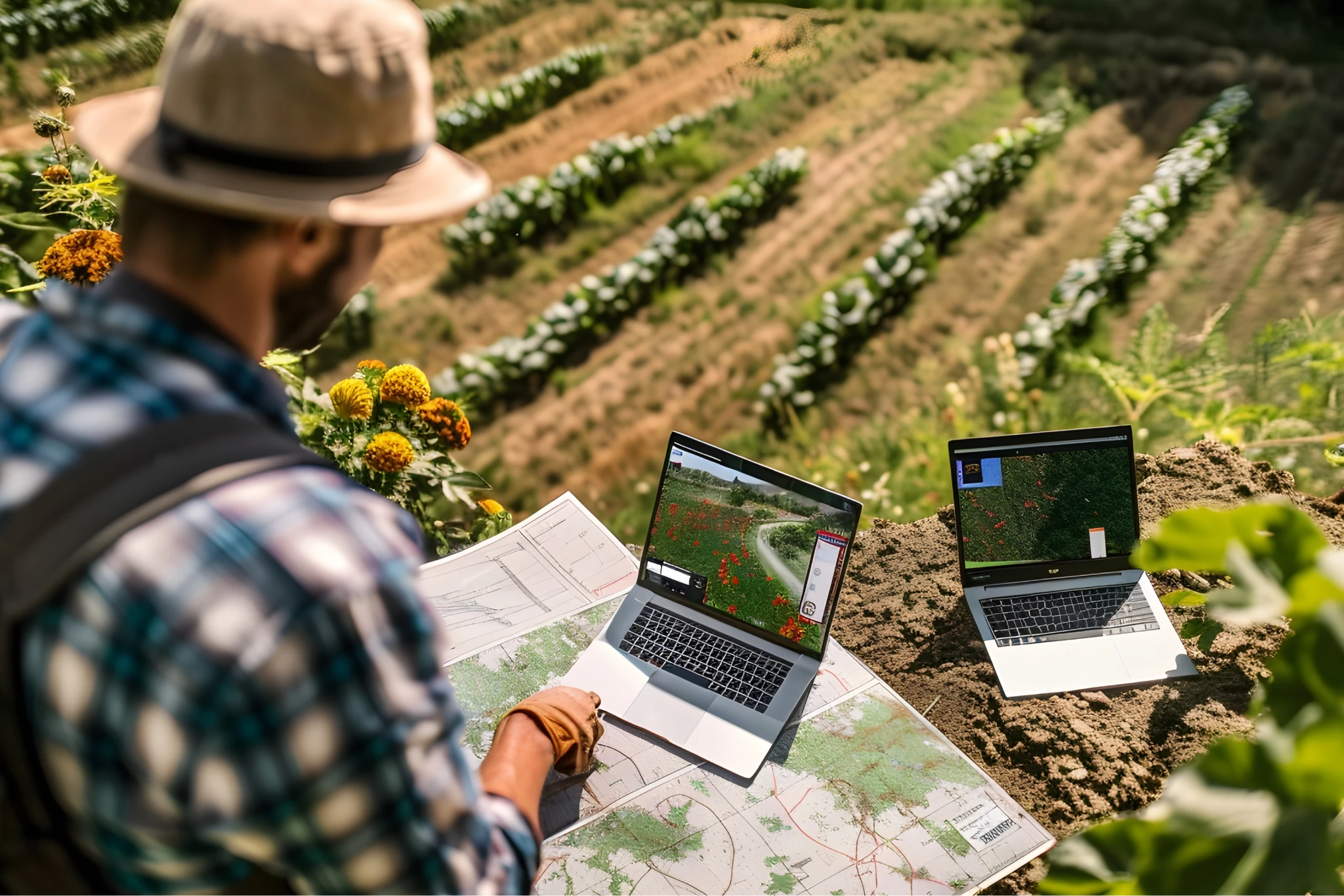 Agricultural laptop